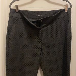 Gray Pants with polka dots